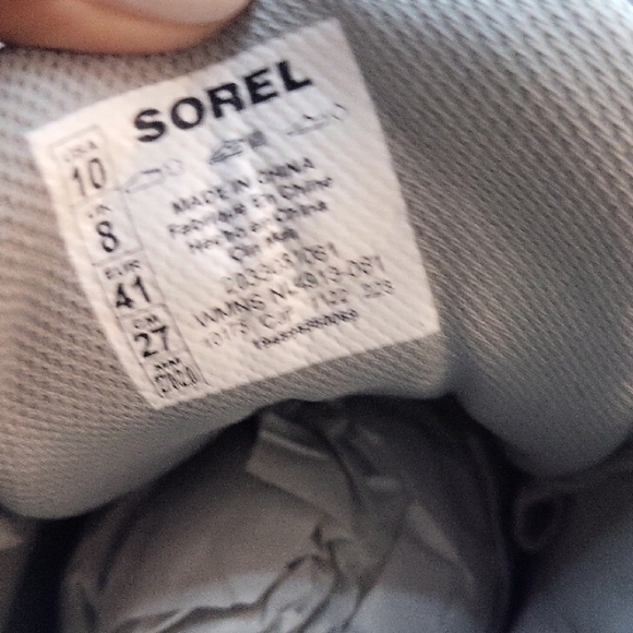 Sorel Women's Light Tan High-Top Sneakers - Picture 3 of 4